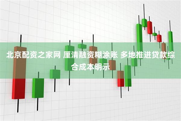 北京配资之家网 厘清融资糊涂账 多地推进贷款综合成本明示
